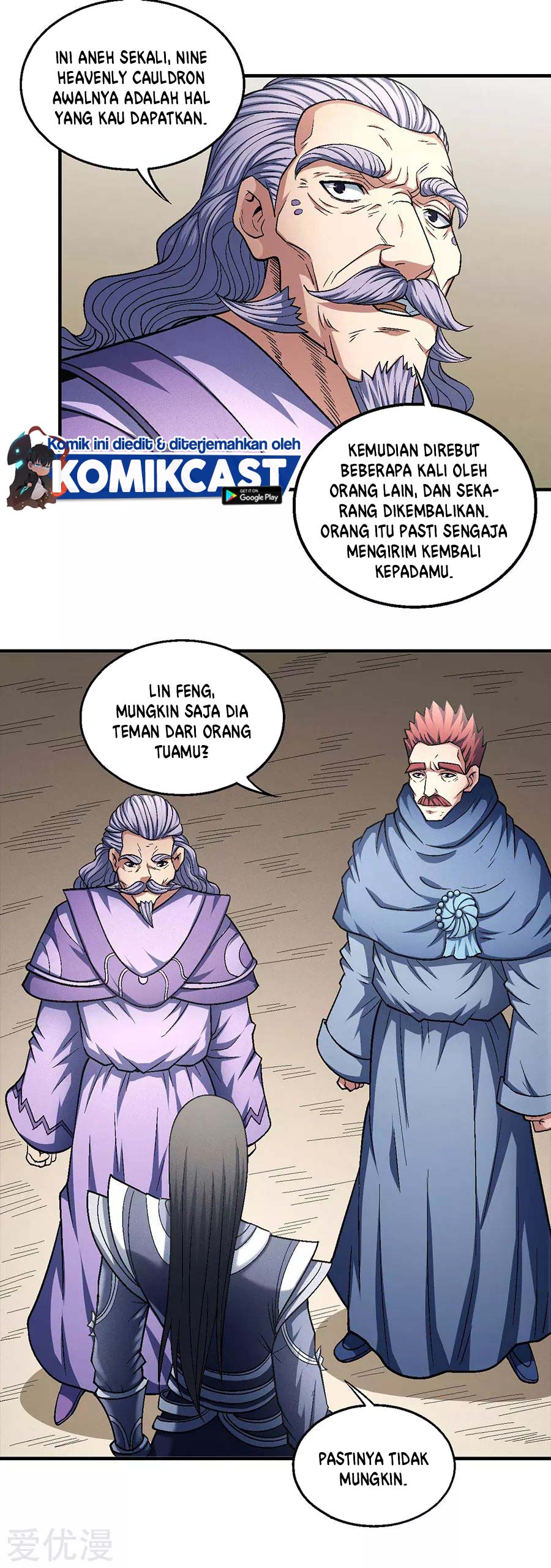 God of Martial Arts Chapter 402 Bahasa Indonesia